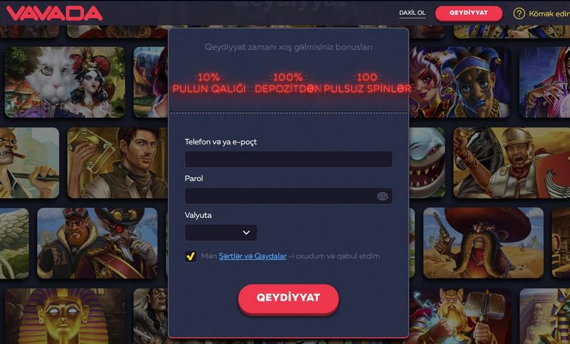 Сайт онлайн-казино Vavada в Казахстане - Авторитетный сайт казино Vavada